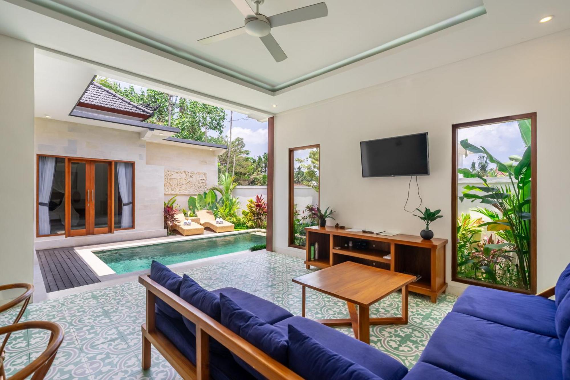 Appartement Stylish Villa, Ubud, 2 Bed,2 Bath, Location, Pool, Private! Ubud